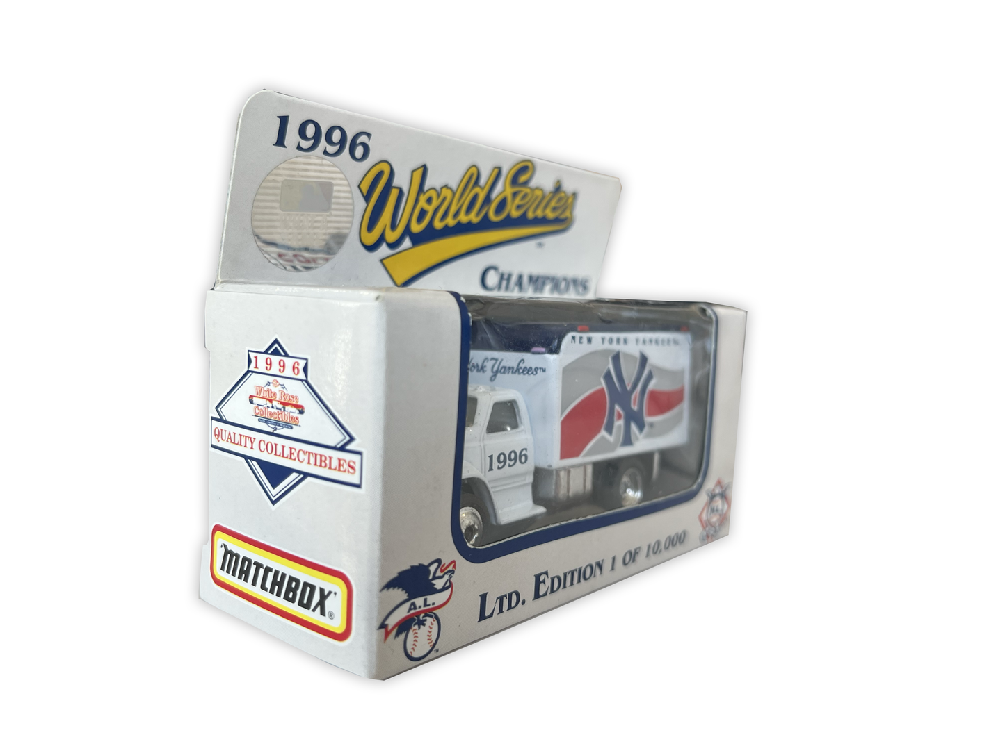 '96 Yankees Ws Champions Matchbox Truck